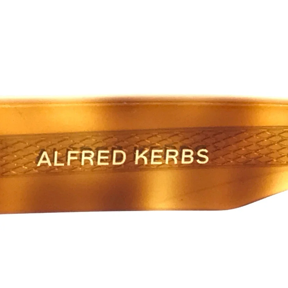 Alfred Kerbs Eyeglasses Frames MIA HVBE Havana Beige Square Full Rim 53-19-140